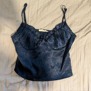 Pac Sun Cropped Detailed Tank